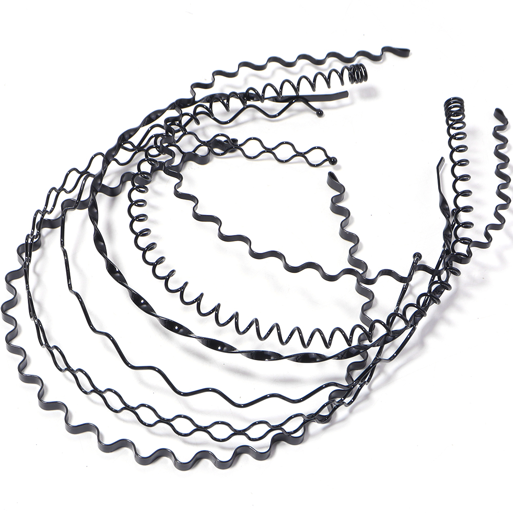6pcs Fashion Metal Hair Band B - огляд і ціна Men Accessories Earrings